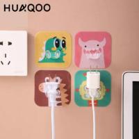 ราคา HUAQOO ขอเกี่ยวปลั๊กเสียบปลั๊ก ที่เก็บของติดผนังลายการ์ตูนสัตว์ ที่แขวนปลั๊กไฟอเนกประสงค์แบบเหนียว (10844685007)
