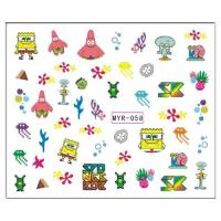 ราคา สติ๊กเกอร์ติดเล็บ Tattoo SpongeBob สติ๊กเกอร์ลอกน้ำ แทททูติดเล็บ ลอกน้ำ แทททู ติดตกแต่งเล็บ Nailspop (19409126912)