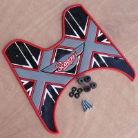 ราคา ปูพื้น สีแดง ลายxx แผ่นรองเท้า ยางรองพักเท้า SCOOPY I 2020 2012 (9113163298)