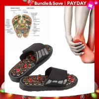 ราคา นวดเท้ารองเท้าแตะการรักษาด้วยการฝังเข็มรองเท้านวดเท้า Acupoint Activating Reflexology Feet Care Massageador Sandal (21170649413)