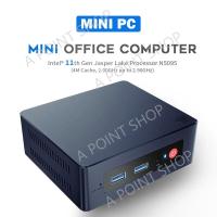 ราคา MINI PC Intel Celeron N5095 Windows 11 MINI PC DDR4 RAM 8GB SSD 256GB WIFI5 BT4 0 (18023401190)