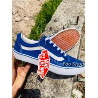 ราคา Vans แวนส์ รองเท้าผ้าใบ ใส่ได้ทั้งหญิงและชาย สีน้ำเงิน มีไซส์36 45 พร้อมส่ง (18880088975)