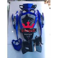 ราคา ชุดสี เฟรม Honda click คลิ๊ก 125 i ปี 2010 2013 ไฟธรรมดา ครบชุด 11 ชิ้น โทนสีน้ำเงิน พร้อมติดลาย งาน ABS แท้ (10874501131)