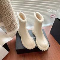 ราคา Idoli style รองเท้าบูทแนวเกาหลี รองเท้าหุ้มข้อ พร้อมส่งในไทย (20719871501)
