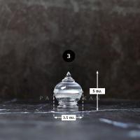 ราคา PTNK ผอบใส่พระธาตุ ผอบอะคริลิคใสใส่พระธาตุ ทรงสวย เส้นเกศา เกศา ฝาเกลียว สินค้าขายดี (17200355537)