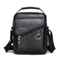 ราคา JEEP Buluoกระเป๋าสะพายกระเป๋าMessengerกระเป๋าเดินทางCrossbodyสำหรับชายแยกหนังธุรกิจแฟชั่น (2898440257)