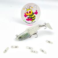 ราคา ปลายางซูโม่ มีคลื่นเสียง ปลายางตีเหยื่อปลอม ปลายาง SUMO ปลายางเฮอริเคน H5011 8 10 CM แท้ 100 (19644265344)