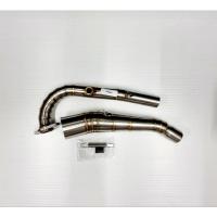 ราคา Sale คอท่อ คอท่อแต่ง PCX 160 ขนาด 2 นิ้ว งานสแตนเลสแท้ พร้อมปลายท่อ กระป๋อง อุปกรณ์ครบ (21253307085)