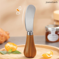 ราคา Jiam มีดหั่นเนยขนาดเล็กมีดหั่นชีสแบบตั้งสร้างสรรค์มีดหั่นเนยมีดหั่นสลัดมีดสแตนเลสด้ามไม้ (20356728482)