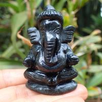 ราคา พระพิฆเนศแกะสลักหยกดำอมเขียว พระพิฆเนศ พระแกะสลัก หยกแท้ หยกพม่า งานแกะสวยงาม ละเอียด (18245441118)