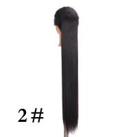ราคา สังเคราะห์ 32 นิ้วยาวพิเศษห่อรอบวิกผมตรงผมหางม้าต่อผมปลอมในคลิปต่อผมหางม้าสำหรับผู้หญิง (14808507653)