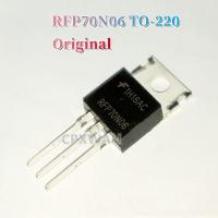 ราคา 10ชิ้น RFP70N06ถึง 220 RFP 70N06 70A TO220แบบดั้งเดิม 60V N Channel ทรานซิสเตอร์ใหม่แบบดั้งเดิม MOFet (20218423013)