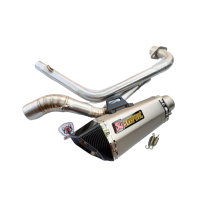 ราคา ชุดท่อ GPX Demon150gngr คาบู ท่อแต่ง Demon150gngr ปลายท่อช็อตตี้สีเงินปากเคฟล่า (5851398473)