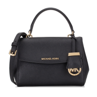 ราคา กระเป๋าถือ Michael Kors แท้ หนังแท้ หนัง Saffiano ฟอกแบบกันรอยขีดข่วน หรูหรา มีสายยาว ใบเล็ก ทรงยอดนิยม MICHAEL KORS Ava XS Crossbody Leather (20414712725)