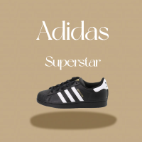 ราคา กล่องเดิม adidas Superstar เป็นแฟชั่น รองเท้าผู้ชาย สีดำ รองเท้าหญิง ของขวัญแนะนำ (20994799401)