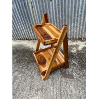 ราคา ชั้นวาง ชั้นวางของ 2ชั้นพับไม้สัก ชั้นวางของไม้สัก 2ชั้น สามารพับได้ ชั้นวาง (12463381770)