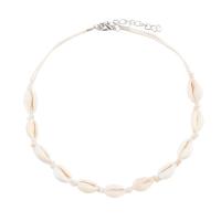 ราคา L1 JN25 เครื่องประดับแฟชั่น สร้อยคอเปลือกหอย เรียบง่ายสไตล์โบฮีเมียน ทอเปลือกหอยกระดูกไหปลาร้า (19067308158)