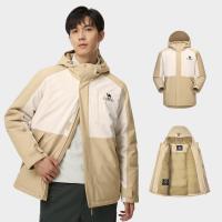 ราคา Camel แจ็คเก็ตสกีฤดูหนาวแจ็คเก็ตผ้าฝ้ายผู้ชายกันลมกันน้ำ (21031614156)