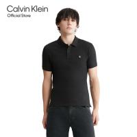 ราคา CALVIN KLEIN เสื้อโปโลผู้ชาย ทรง Slim รุ่น J324246 BEH สีดำ (21158997434)