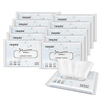 ราคา Nepia โนเบิล เนื้อกระดาษชุ่มชื้น อ่อนนุ่ม ความรู้สึกอ่อนโยนต่อผิวพรรณ 120 แผ่น 40 ห่อ (18749059204)