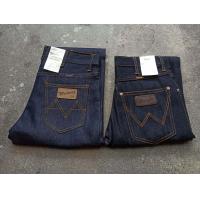ราคา พร้อมส่ง wrangler กางเกงยีนส์ทรงกระบอกผ้าด้าน Jeans งานแท้ ผ้าหนา 20 OZ หนาที่สุดในตลาด พร้อมส่ง (19399834893)