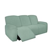 ราคา 1 2 3 Seater Cheap Recliner Sofa Cover Elastic Recliner Chairs Cover Single Seat Armchair Sofa Cover Protector Thick 6 (19801110666)