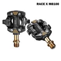 ราคา RACEWORK X M8100บันไดคลีทจักรยานเสือภูเขาอุปกรณ์เสริมจักรยานทำจากคาร์บอนไฟเบอร์น้ำหนักเบามากสามารถล็อกได้ด้วยตัวเอง (10810317600)