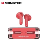 ราคา Original Monster XKT08 TWS หูฟังไร้สายบลูทูธ5 3หูฟัง HiFi ชุดหูฟังลดเสียงรบกวนหูฟังกีฬาที่มีไมโครโฟน (21170588371)