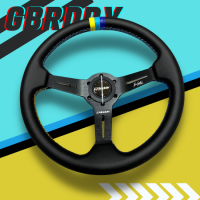 ราคา GReddy พวงมาลัยรถยนต์ พวงมาลัยแต่งGReddy ก้านยก 2นิ้ว หนังดำ รอบวง14 นิ้ว พวงมาลัยรถยนต์ พวงมาลัยแต่งรถยนต์ (21069220249)