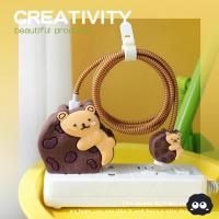 ราคา พร้อมส่งจากไทย ชุดถนอมสายชาร์จการ์ตูน สำหรับไอโฟน 18w 20w พร้อมส่ง ชุดแต่งสายชาร์จลายการ์ตูน ชุดถนอมสายชาร์จการ์ตูนน่ารักๆพร้อมส่งจากไ (20713250078)