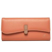 ราคา กระเป๋าสตางค์แบบยาวสำหรับผู้หญิงสามการ์ดแบบพับผู้ถือกระเป๋าเหรียญสำหรับผู้หญิง (7531268396)