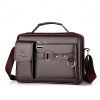 ราคา กระเป๋าสะพายหลังผู้ชายสไตล์เกาหลีทรงหนังหนังจระเข้ (18955647027)