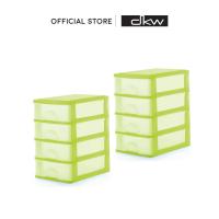 ราคา ตรุษจีน ซื้อคู่คุ้มกว่า DKW HH 430 4 2 ชุดคู่ลิ้นชักเล็กอเนกประสงค์ Mini Drawer 4 ชั้น เซต2สุดคุ้ม (20362811489)