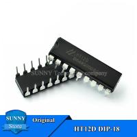 ราคา 5Pcs Original HT12E HT12D DIP 18 HT12 DIP18รีโมตควบคุมวิทยุถอดรหัสชิป IC ใหม่ (7876356084)