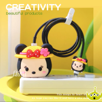 ราคา พร้อมส่งจากไทย ชุดถนอมสายชาร์จการ์ตูน สำหรับไอโฟน 18w 20w พร้อมส่ง ชุดแต่งสายชาร์จลายการ์ตูน ชุดถนอมสายชาร์จการ์ตูนน่ารักๆพร้อมส่งจากไ (20713250073)