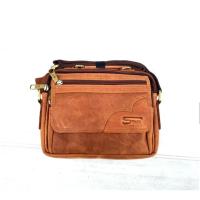 ราคา กระเป๋าหนังแท้ กระเป๋าสะพายหนังแท้ กระเป๋าผู้ชาย หนังวัวแท้ Leather Bag (20357624202)