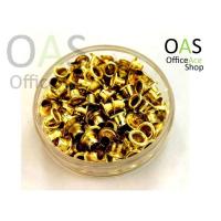 ราคา Eyelet ตาไก่ทองเหลือง ขนาด 5 มม กล่องละ 115 ชิ้น (460646989)