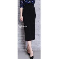 ราคา กระโปรงทรงดินสอยาวผ่าหลัง กระโปรงทำงานพร้อมส่ง (20403279361)