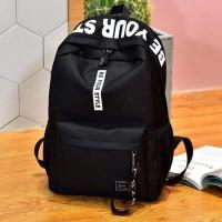 ราคา กระเป๋าสะพายหลังหลายสี ผ้างานดีผ้าหนาใบใหญ่ ขนาด30 38 12 ใส่สมุดหนังสือ เสื้อผ้าได้ BYS (4463150222)
