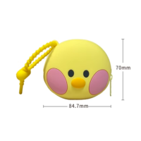 ราคา กระเป๋าใส่เหรียญ line Friends บราวน์แบร์โคนี่กระต่ายแซลลี่กระเป๋าเก็บหูฟังบลูทูธซิลิโคนมีซิปขนาดมินิ (19943450955)