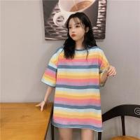 ราคา LH เสื้อยืดRainbow pastelคัลเลอร์ฟลูสุดๆ สวยปังไม่ซ้ำใคร (1682022512)