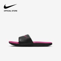 ราคา Nike Kids Kawa Slides Black ไนกี้ รองเท้าแตะเด็ก คาวา สีดำ (9628699512)