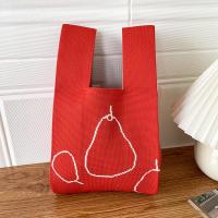 ราคา สายรุ้งลายถักกระเป๋าถือ กระเป๋าถือสไตล์ญี่ปุ่น Handmade Handbags กระเป๋าถือสุภาพสตรี กระเป๋าถือน่ารักถัก กระเป๋าถือสุภาพสตรีแบบสบาย ๆ กระเป๋าถือนำกลับมาใช้ใหม่ ถักกระเป๋าสะพาย Women Bag (19536616965)