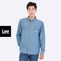 ราคา LEE เสื้อเชิ้ตแขนยาวผู้ชาย รุ่น LE S423MSHLN64 สียีนส์ (19285369527)