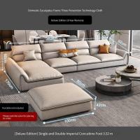 ราคา Bunise โซฟา Tech Cloth กันน้ำ โซฟาตัวแอลใหญ่ 3เมตร for Living Room 352 x 170 x 85 ซม BU15 (20037788511)