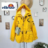 ราคา เสื้อโค้ท ellesse มือ2 ไซส์ใหญ่ สีเหลืองเข้ม สวยๆ หายาก (20432926359)