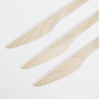 ราคา ช้อนไม้ ส้อมไม้ มีดไม้ ยาว 16cm ชุด ช้อน ส้อม มีด แบบใช้แล้วทิ้ง สำหรับปาร์ตี้ Wooden Spoon Fork Knife for Party Disposable (15601056942)