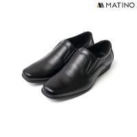 ราคา MATINO SHOES รองเท้าหนังชาย รุ่น MNS B 3025 BLACK (14356479005)