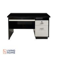 ราคา Livinghome FurnitureMall โต๊ะทำงาน โต๊ะคอมพิวเตอร์ 120 ซม ท๊อปกระจก มีให้เลือก 3 สี รุ่น TB 121 TB 122 (20035131322)