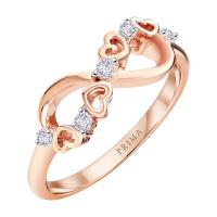 ราคา PRIMA แหวนเพชร E Color น้ำ 99 Infinity Collection รหัสสินค้า 105R4080 01 (4447640288)